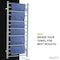 Anzzi Elgon 14Bar Stainless Steel Wall Mounted Towel Warmer Rack with Brushed Nickel Finish TW-WM105BN - alternate 4